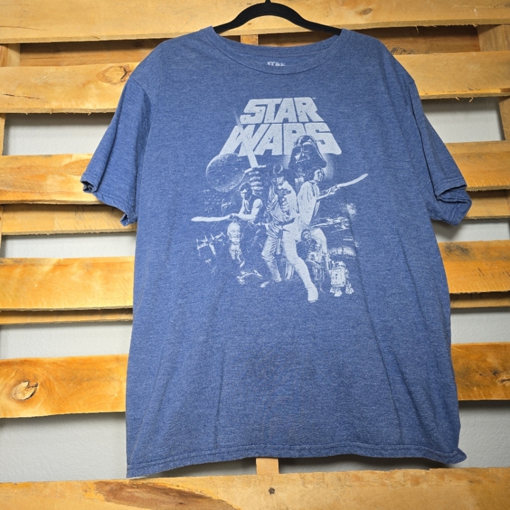 Star Wars t-shirt Size:XL Color:Blue